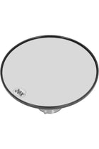 20X Magnifying Mirror, 15cm Diameter Make up Mirrors Clear View Space Saving Bathroom Mirror with Suction Cups Round Lightweight Powerful Suction for Travel (Black)