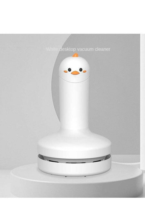 Desktop Cartoon vacuum cleaner mini portable handheld USB rechargeable suction rubber shavings, Dust, Hairs