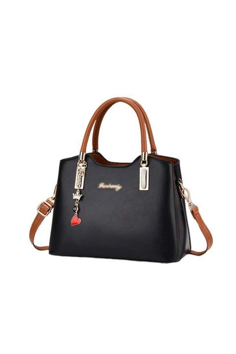 Women's Fashion Luxury Shoulder Bags, Ladies Designer Hardware Charm Handbag Tote Bags Clutch Bag, PU Leather Crossbody Bag Satchel Bag Beach Bag Carry Bag for College Students and Teenagers