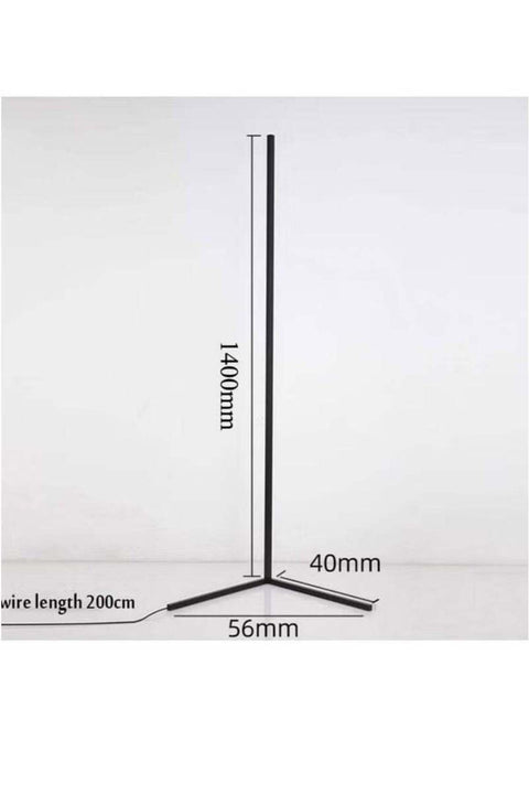 LED Corner Floor Lamp RGB Color Changing Standing Lamps Dimmable Night Lights with Remote Control Decoration Table Lamp for Livingroom Bar