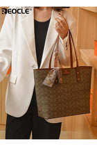Women's Tote Bags Top Handle Satchel Handbags PU Faux Leather Bucket Bag Shoulder Bags with Large Capacity