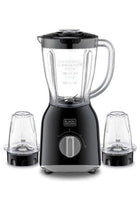 BLACK+DECKER Blender With Grinder Mill And Chopper Mill 1.5 L 400.0 W BX365E-B5 Black