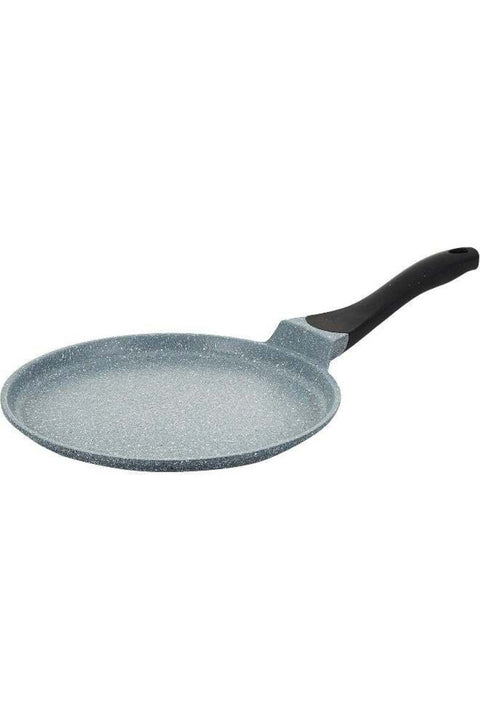 Cast Aluminium Speckled Tawa 26 CM, Long Lasting Non Stick Coating, Aluminium Induction base Grey/Black