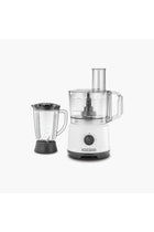 BLACK+DECKER 800W Multifunction 5-in-1 Food Processor, White - FX822-B5