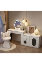 Modern Vanity Table with LED Mirror – Sleek and Space-Saving for Modern Homes
