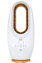 BLACK+DECKER 2-in-1 Bladeless Fan, 58cm, Cool-White LED Lamp, Remote Control, 60° Oscillation, 45W