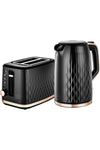 BLACK+DECKER 1.7L Kettle & 7-Level Browning Control Toaster - Ideal for Hot Beverages, Soups, Cookin