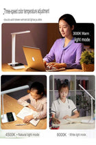 Foldable LED Desk Lamp Plug-In Version with 15W Wireless Fast Charging