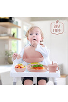 Silicone Baby Crockery Set, 11 Pieces, Non-Slip Children's Tableware with Suction Cup