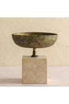 Mirabella Metal Bowl 30.5X30.5X31.2 cm -Gold