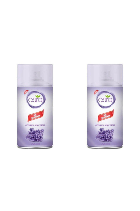 Marketplace Auto Spray Air Freshner - Lavender - 250 Ml - Set of 02