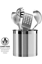 Prep, Jumbo Stainless Steel Utensil Holder, 7 inch, 7211