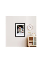 Lionel Messi Poster Argentina World Cup 2022 Moment Laminated Poster Framed Painting With Matt Finish Black Frame (12 Inches X 9 Inches)