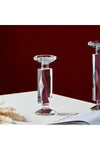 Arienne Pillar Candleholder Color: Clear Size Medium