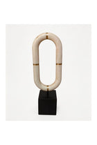 New In Mirabella Polyresin Table Decor 13X9X33 cm -Beige