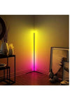 Remote Control RGB LED Corner Floor Lamp Multicolour