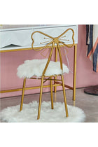 Makeup Chair Gold 43x80x40cm