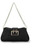 Elegant Gold-Tone Shoulder Bag | Chic Crossbody Bag for Women's Events | Perfect for Special Occasions | Adjustable Strap for Shoulder or Crossbody Wear