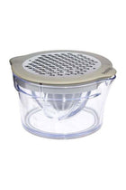 Multi Function Juicer & Grater Clear/Silver
