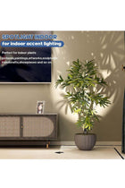 Indoor LED Spot Lights, 3W Uplighting with Remote Control Dimmable & Timer, Adjustable 3000K/4000K/6000K Floor Spot Lights