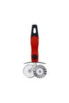 Stainless Steel Double Side Pizza Cutter DC1926 PP Handle