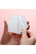 - Hexagon-Silver Size 10.5 x 12 cm (Pack of 31) 3D Acrylic Mirror Wall Stickers for Living Room, Hall, Bed Room & Home