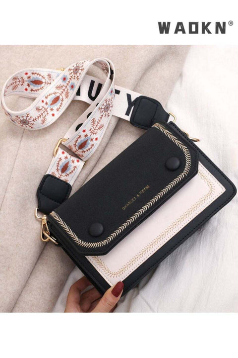 Girls Fashion and Versatile Shoulder Bag, Student Chain Underarm Bag Sling Bag Side Bag