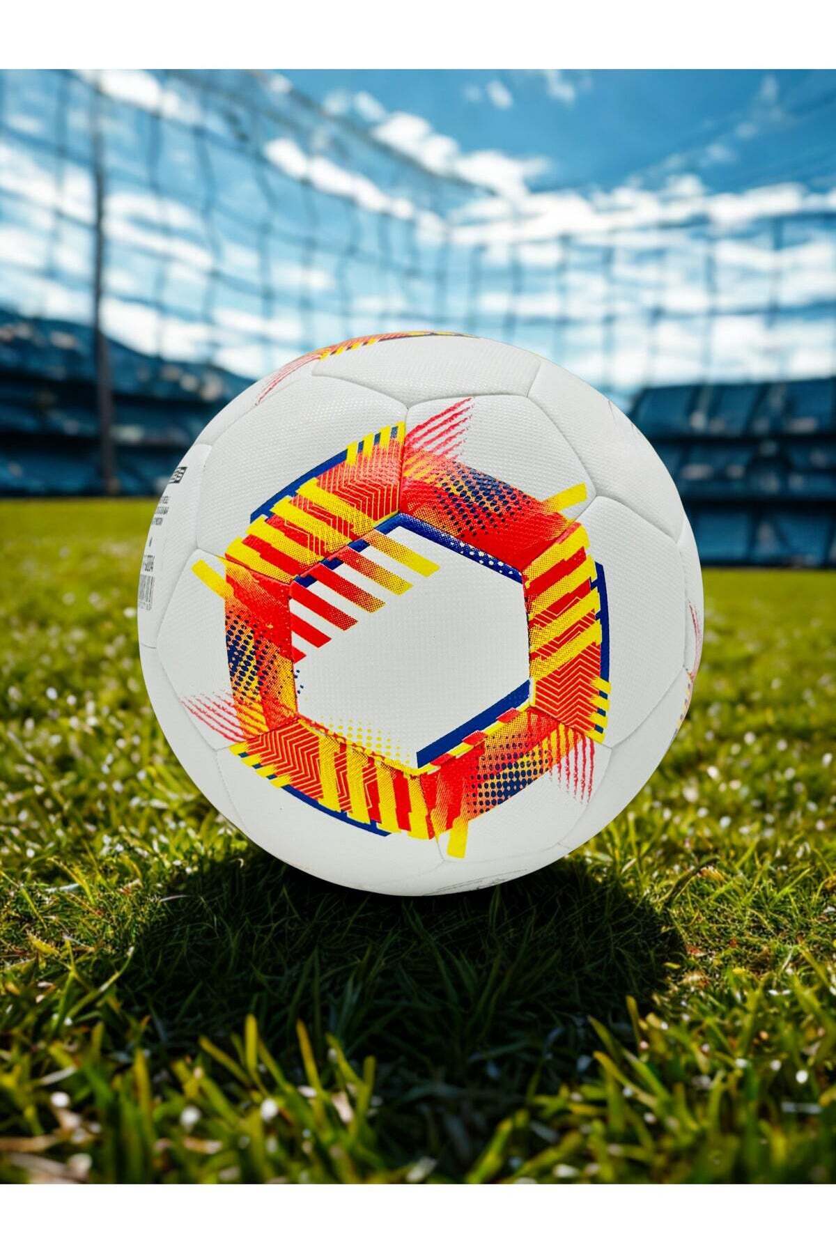 Soccer Ball Official Size - Excellent Grip Football for Matches and Practice