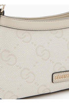 Textured Crossbody Bag With Adjustable Strap