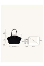 PEI Hana Imitation Suede Tote bag black