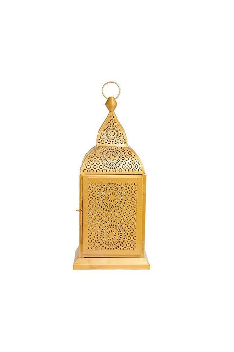 Authentic Handmade Chakra Lantern, Medium size in Golden Color