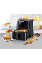 BLACK+DECKER Air Fryer 7 Preset Programs Digital Control Panel 1700W 5.8L Black AF700-B5