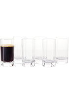 Clear Acrylic Shot Glasses, Set of 6, Unbreakable, Shatterproof, Dishwasher Safe (50ml)