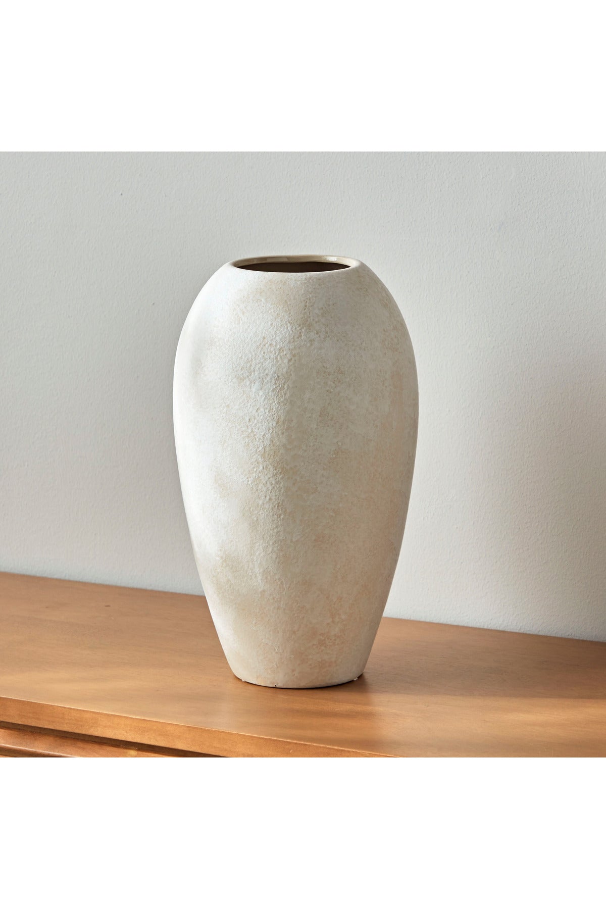 Sable Sand Ceramic Vase - 40 cm