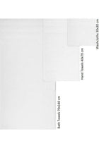 Safi Plus 6-Piece Towel Set 100% Turkish Genuine Cotton Super Soft & Absorbent Luxury Hotel Quality 600 GSM Cotton Bathroom Towels, 2 Bath Towels, 2 Hand Towels, 2 Washcloths, Bright White