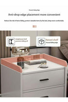 40×40×60CM Bedside Storage Cabinet With Drawer, Nightstand Side Table, Modern End Table, Chest of Drawers