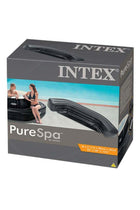 , Inflatable Pool Bench, Round - Black, 211x66x34cm