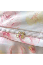 Xrare Microfiber Bedding Duvet Cover(1Pcs), Printed Designs Quilt Cover, Twin Size 180x220cm, Rose