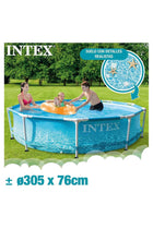 Metal Frame Pool With Pump