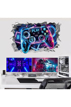 NALACAL 3D Game Wall Sticker, Large Gaming Wall Decals, Wallpaper, Boys Bedroom, Gamer Con