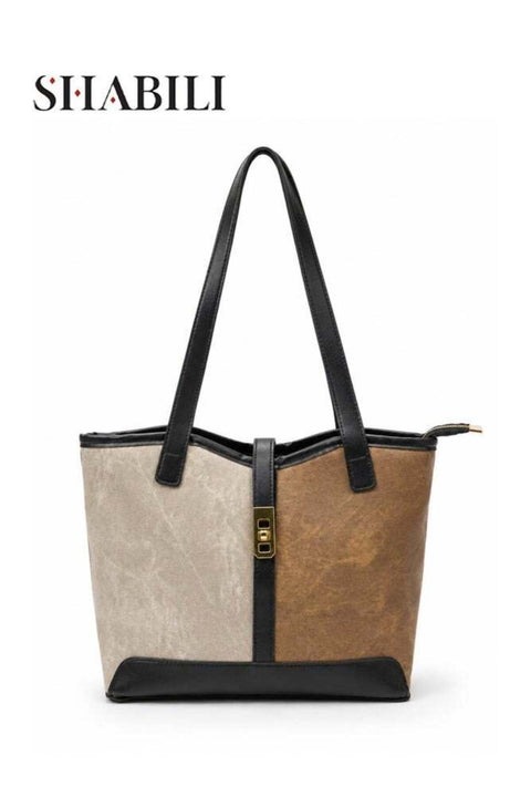 Women's PU Leather Shoulder Bag, Ladies Designer Zipper Closure Handbag Tote Bags Clutch Bag