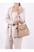 Women Handbag Luxury Ladies Bag Shoulder and Crossbody Purse with Golden Lock Adjustable Strap