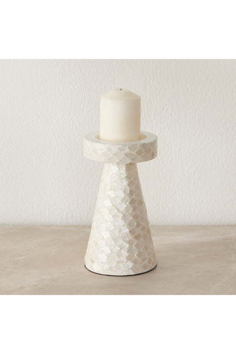 Florian Capiz and Bamboo Pillar Candleholder