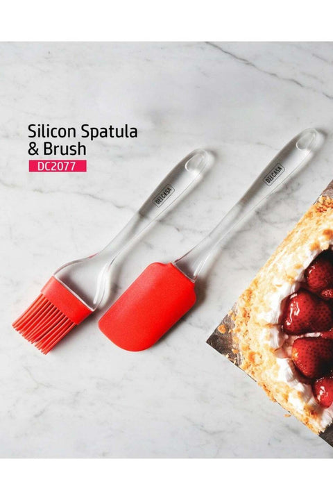 Silicon Spatula And Brush DC2077