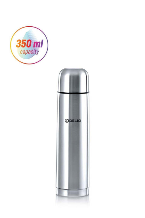 Thermosteel Vacuum Flask (DSFK 350), 18/8 Stainless Steel, 350ml, Double Walled, 100% Food Grade