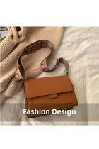 Women's Versatile PU leather Shoulder Bag, Ladies Retro Fashion Crossbody Bag Sling Bag Side Bag