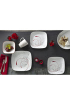 1101053 Vitrelle 16 Pieces Dinnerware Set, Glass