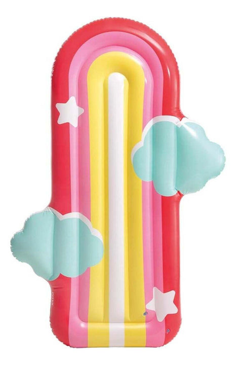 Rainbow Cloud Float Multi color PVC Adult Pool Float 175m x 117m x 20cm
