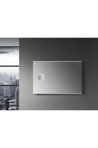 FASHION HOME LED Bathroom Mirror – Anti-Fog, Timer Display, 3X Magnifying Glass, Touch Button, Slim Wall-Mounted Design