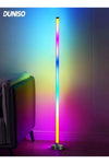 Corner Floor Lamp with Remote & App Control, RGB Floor Lamp for living Room, Bedroom, Outdoor